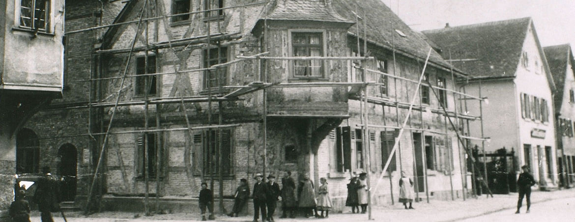 Historische Fotos vom Hotel Adler und der Kreisstadt Groß-Gerau